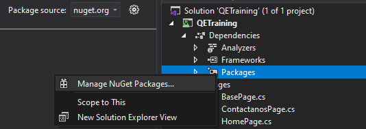 Nuget Packages
